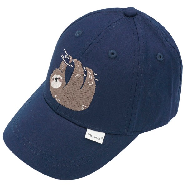 maximo - Kid's Mini Boy Cap Faultier - Cap Gr 49 cm;53 cm blau von maximo