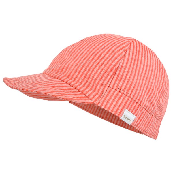 maximo - Kid's Mini Cap Streifen - Cap Gr 55 cm rot von maximo