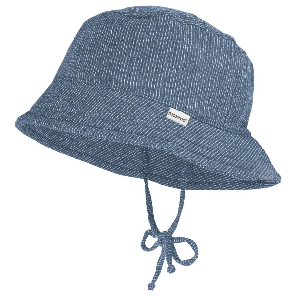maximo - Kid's Mini Hut Band Musselin Futter - Hut Gr 45 cm grau von maximo