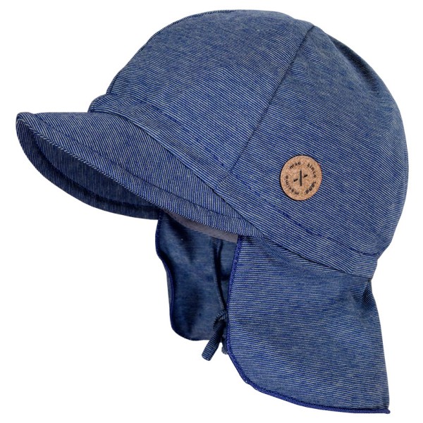 maximo - Kid's Mini Schildmütze m. Band - Cap Gr 53 cm blau von maximo