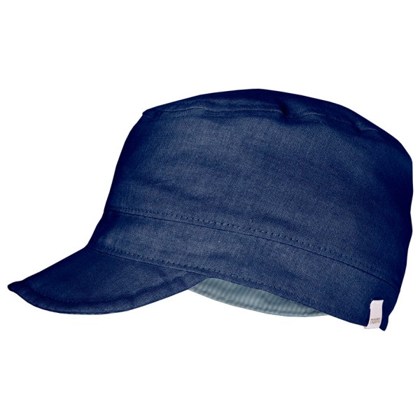 maximo - Kid's Mini Tellercap Reversible - Cap Gr 47 cm;49 cm;51 cm;53 cm blau;grau von maximo