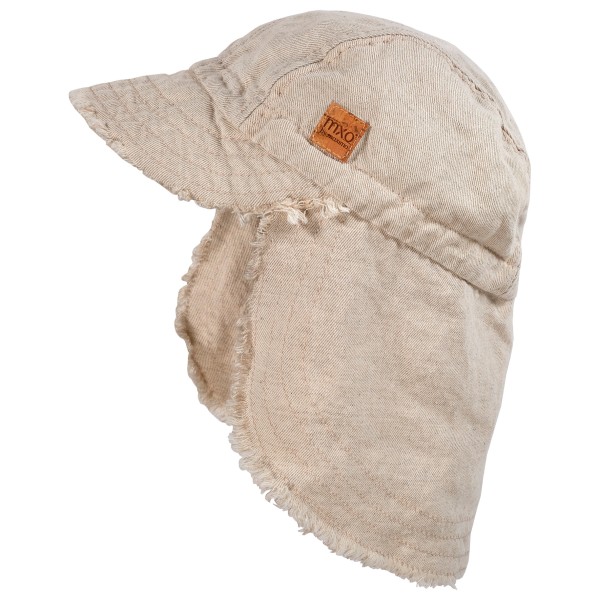 maximo - Kid's Schildmütze m. Nackenschutz - Cap Gr 53 cm beige von maximo