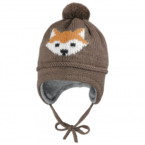 maximo - Mini Boy-Mütze Ausgenäht - Mütze Gr 45-47 cm braun von maximo