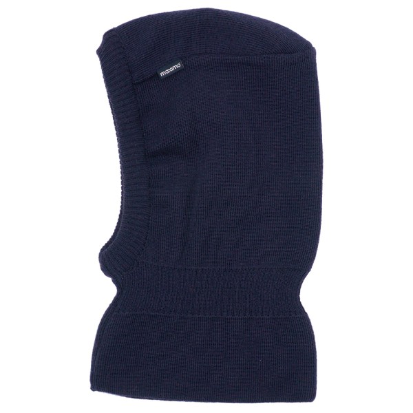 maximo - Mini-Schlupfmütze einfarbig - Sturmhaube Gr 45-47 cm blau von maximo