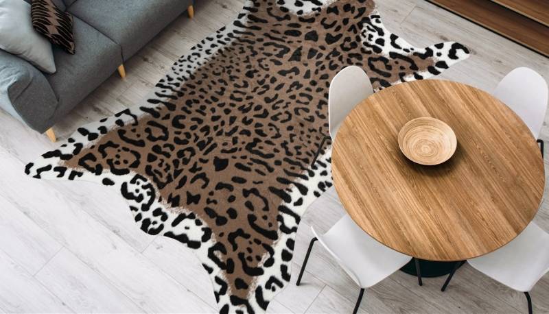 me gusta Teppich »Desert 325«, rechteckig, 19 mm Höhe, Kunstfellteppich, gemütlicher/weicher Flor, Rücken in Wildlederoptik von me gusta