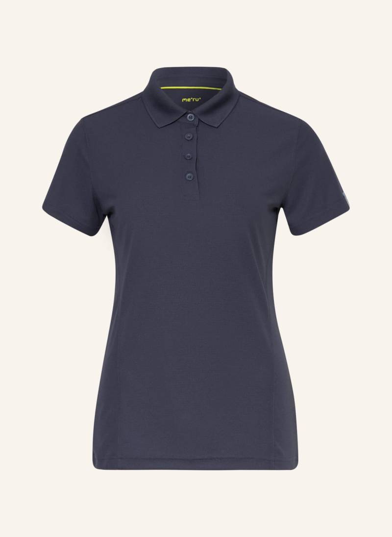 Me°Ru' Funktions-Poloshirt Bristol blau von me°ru'