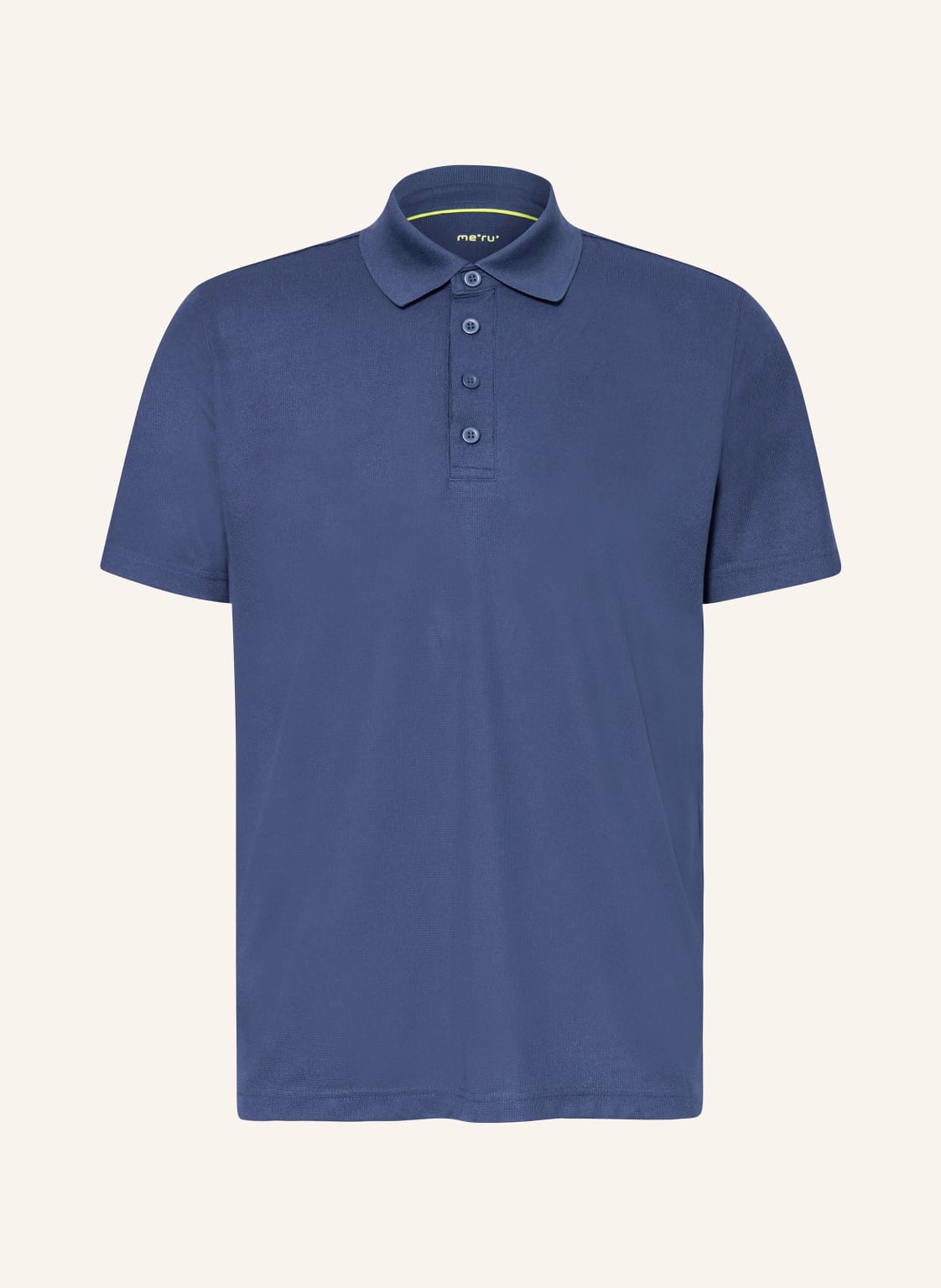 Me°Ru' Funktions-Poloshirt Bristol blau von me°ru'