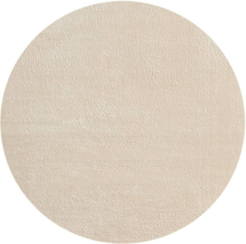 merinos Teppich »Loft 37«, rund, 16 mm Höhe, Kunstfellteppich besonders weich und kuschelig, Fell Haptik von merinos