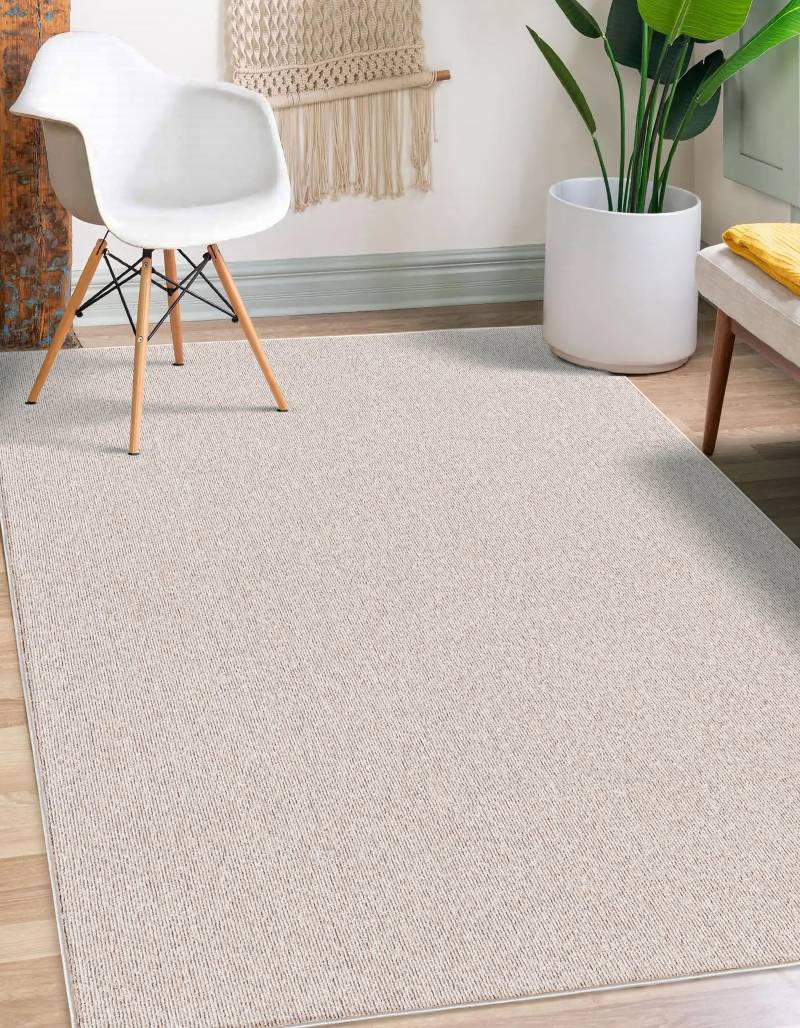 merinos Teppich »Mix Art 180«, rund, 4 mm Höhe, weicher Kurzflorteppich mit Flitzrücken, robust, waschbar von merinos