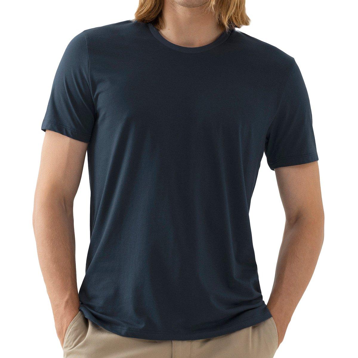 Dry Cotton - Unterhemd Shirt Kurzarm Herren Marine S von mey