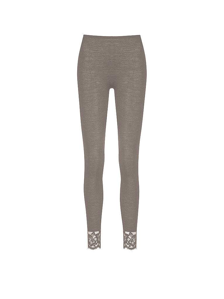 MEY Loungewear Leggings LOVE hellbraun | L/XL von mey