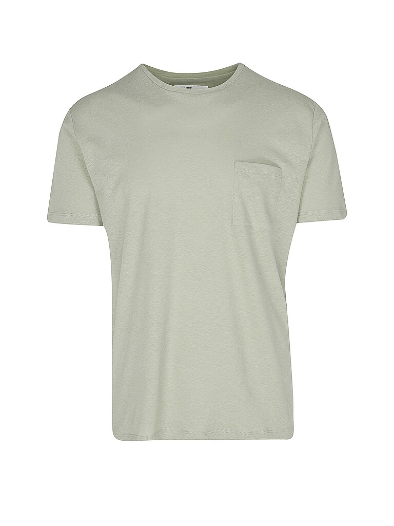 MEY Loungewear T-Shirt LINO olive | XL von mey