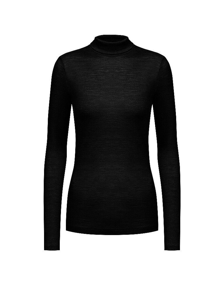 MEY Rollkragenshirt LOVE schwarz | XXS/XS von mey