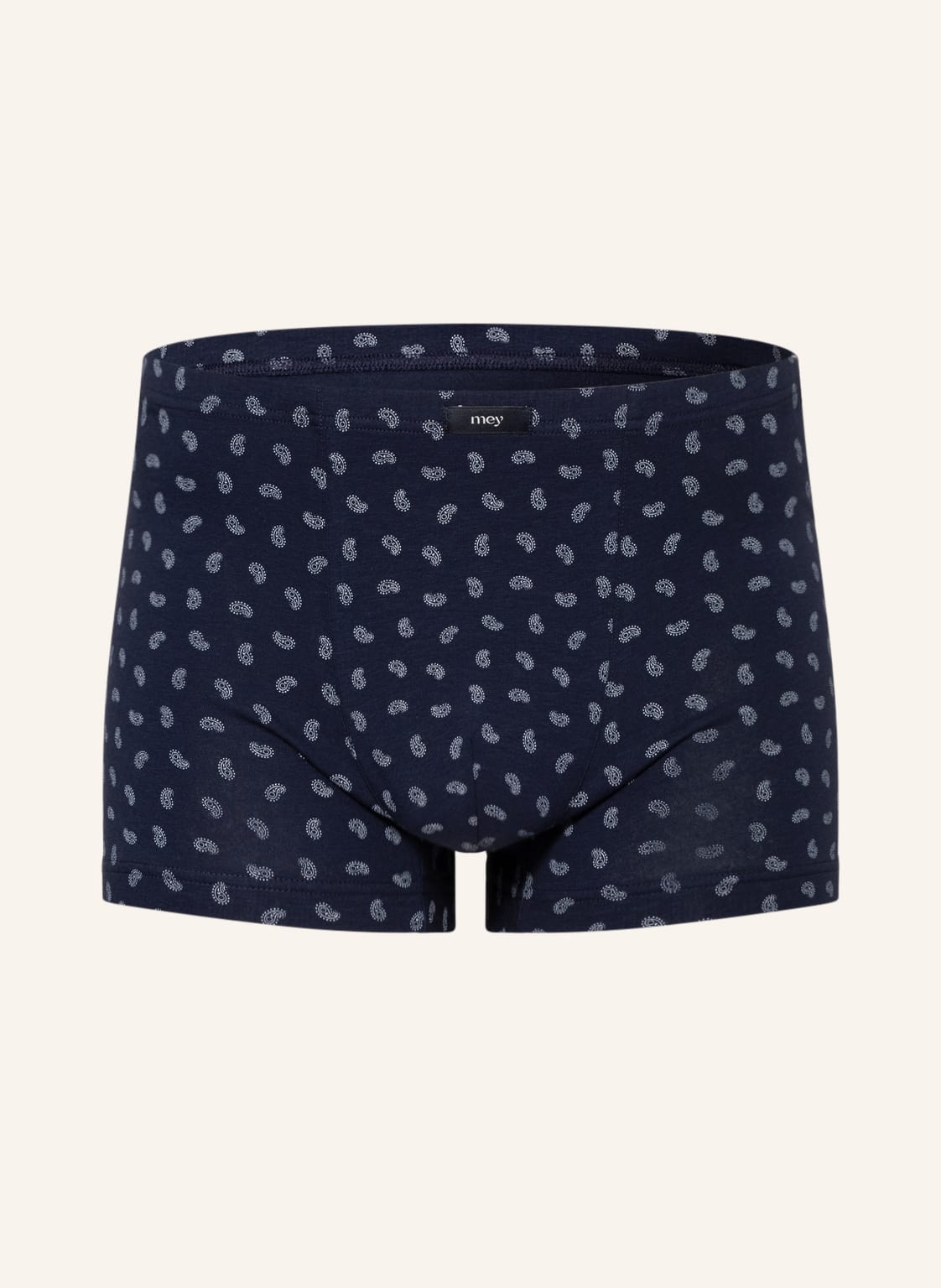 Mey Boxershorts Serie Small Paisley blau von mey