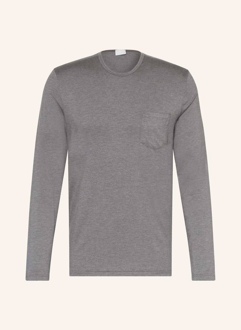 Mey Lounge-Shirt Serie Jefferson grau von mey