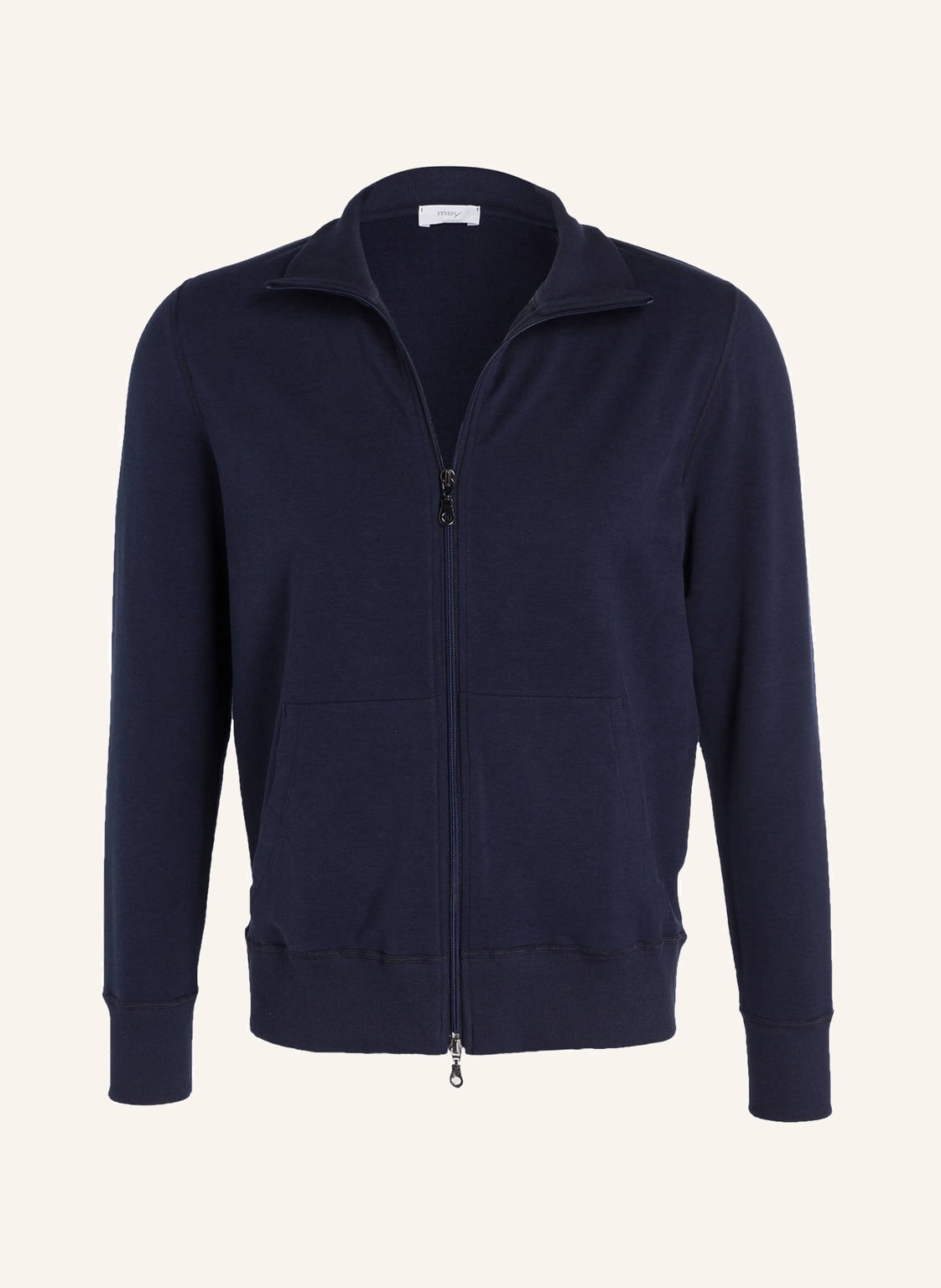 Mey Lounge-Sweatjacke blau von mey