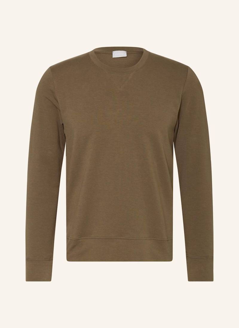 Mey Lounge-Sweatshirt Serie Enjoy gruen von mey