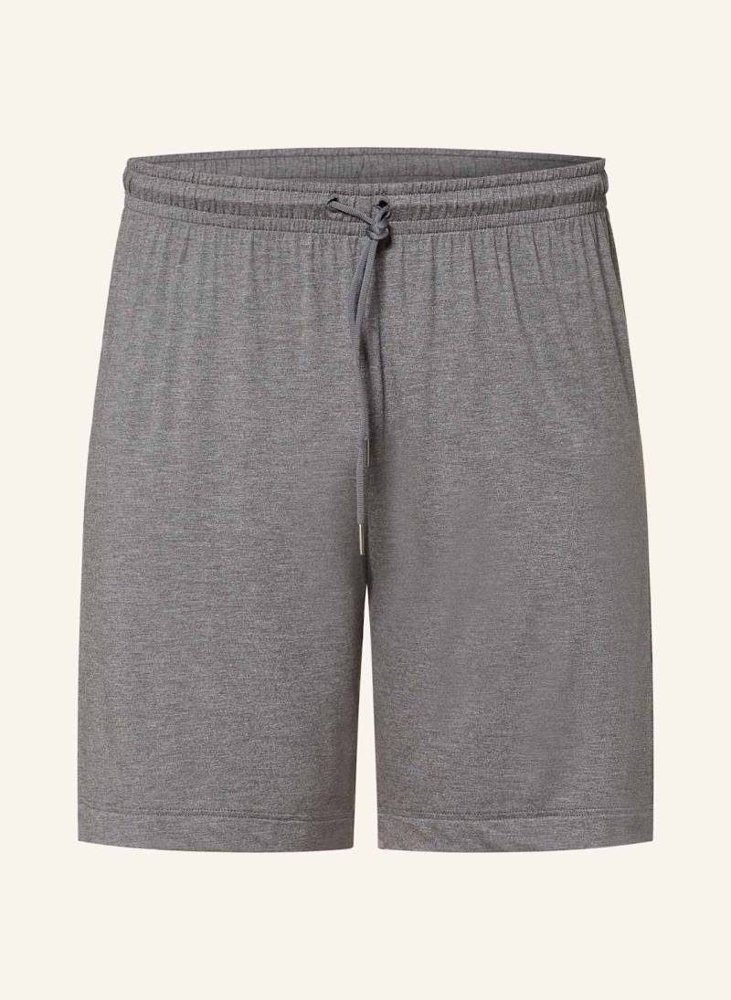 Mey Schlafshorts Serie Jefferson grau von mey