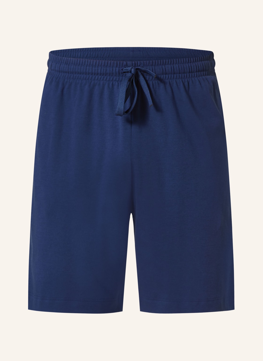 Mey Schlafshorts Serie Solid Night blau von mey