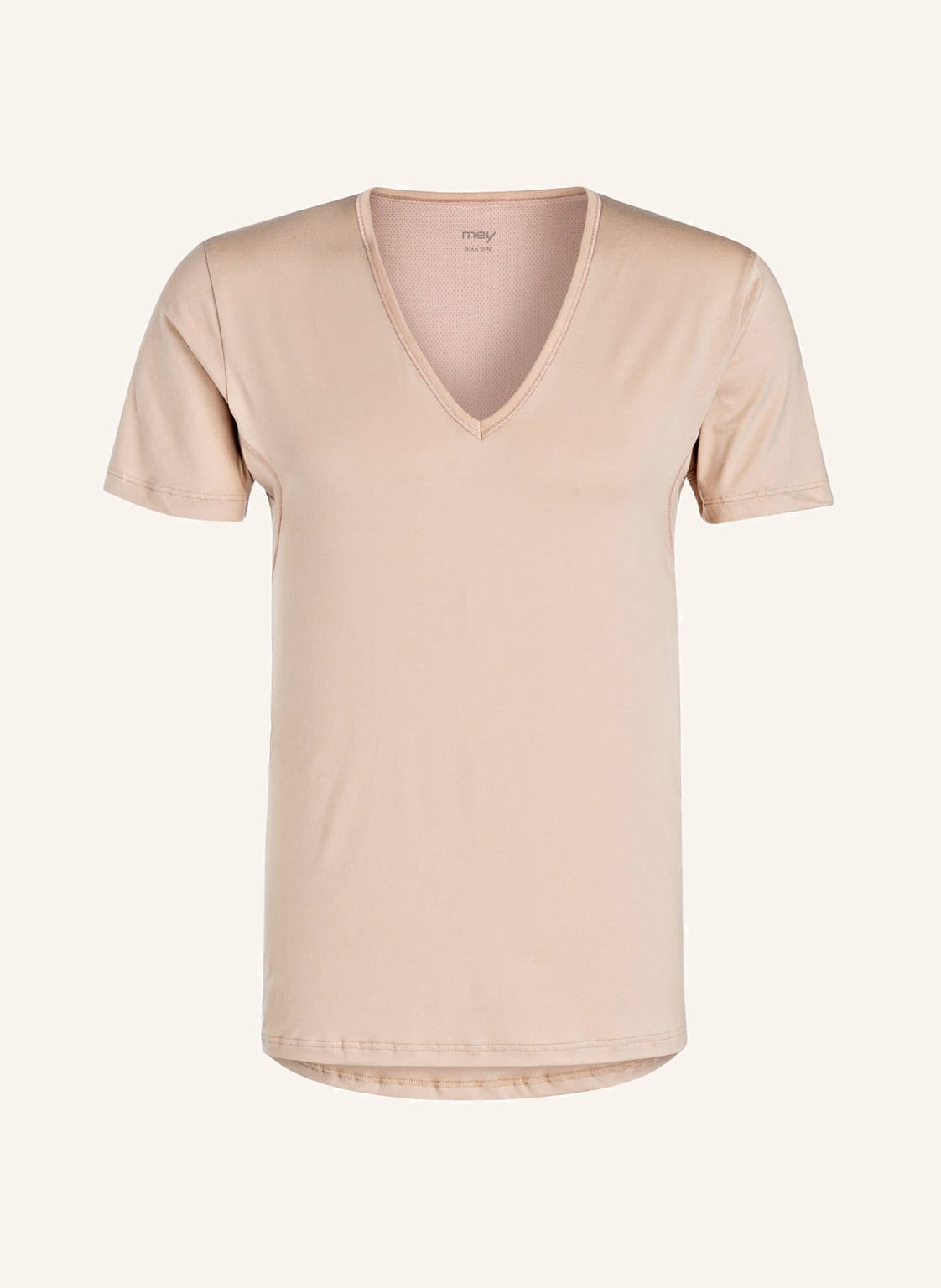 Mey V-Shirt Serie Dry Cotton beige von mey