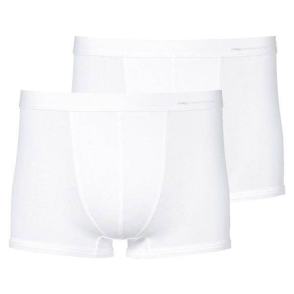 2er Pack Casual Cotton - Retro Short Pant Herren Weiss 6XL von mey