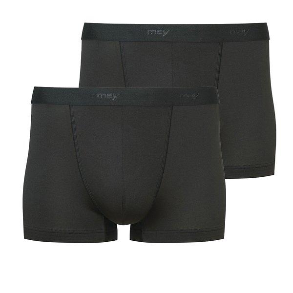 2er Pack Cool 415 - Retro Short Pant Herren Schwarz L von mey