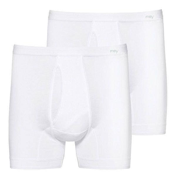 2er Pack Noblesse - Retro Short Pant Herren Weiss L von mey