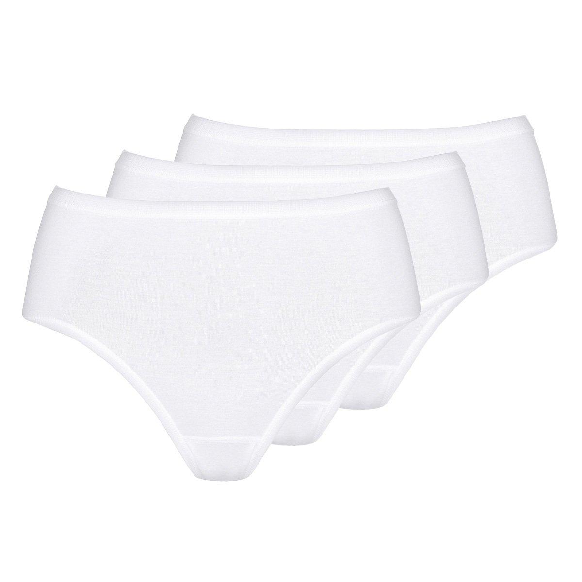 3er-pack Noblesse - Taillen-slip Damen Weiss M von mey