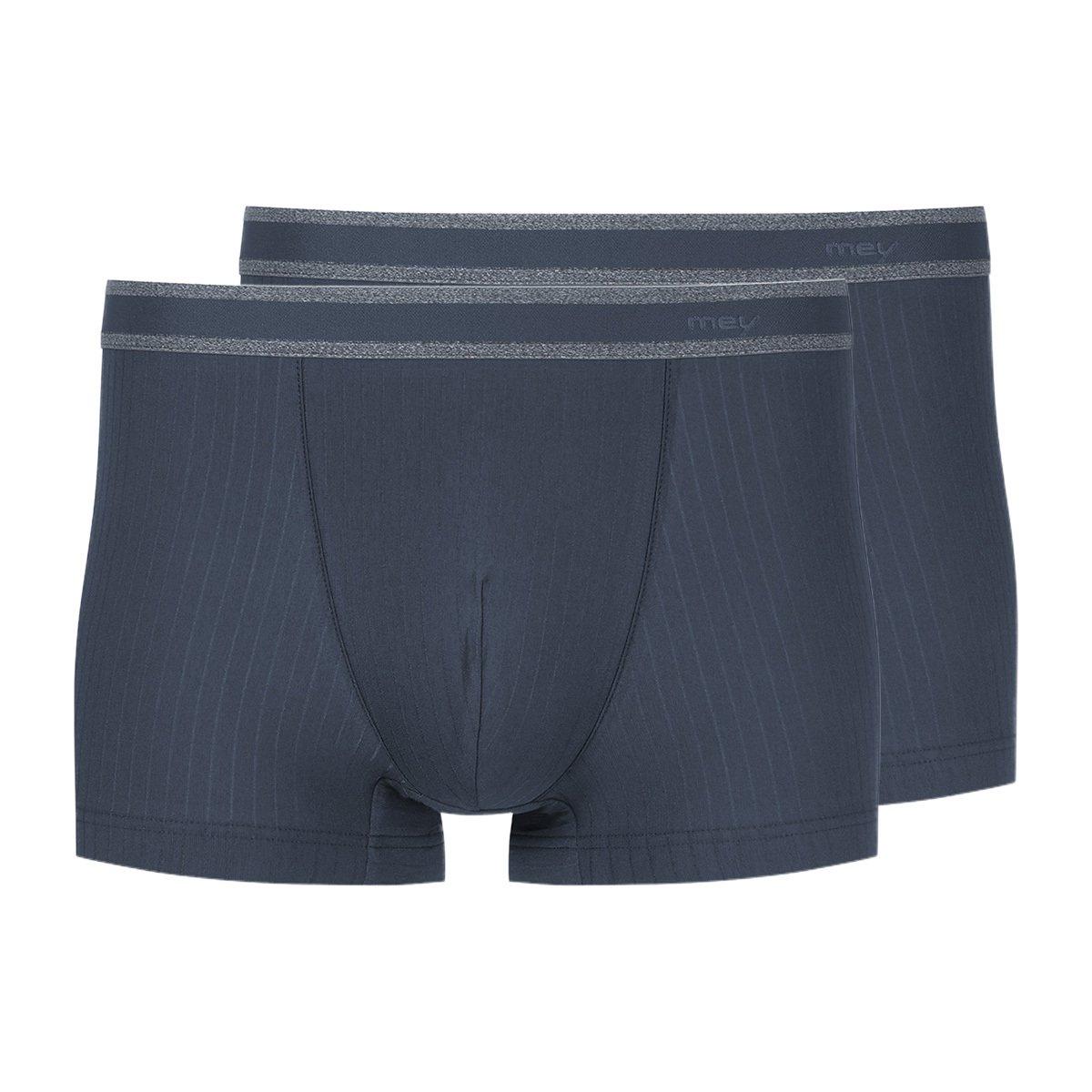 2er Pack Unlimited - Retro Short Pant Herren Grau XL von mey