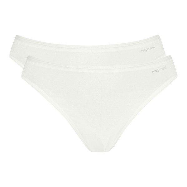 2er Pack Lights Basic - Mini Slip Damen Offwhite XXL von mey