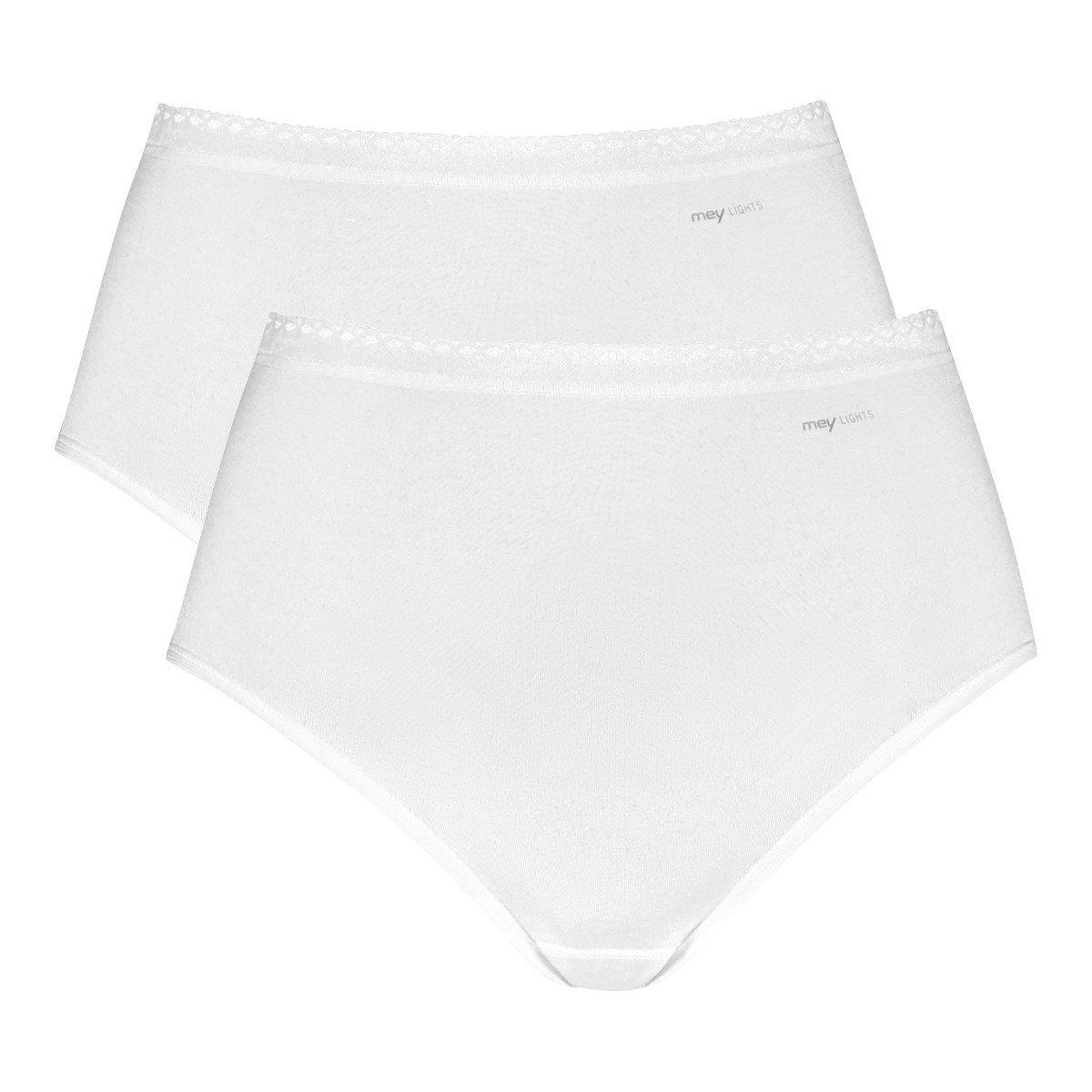 2er Pack Lights - Taillen-slip Damen Weiss 3XL von mey