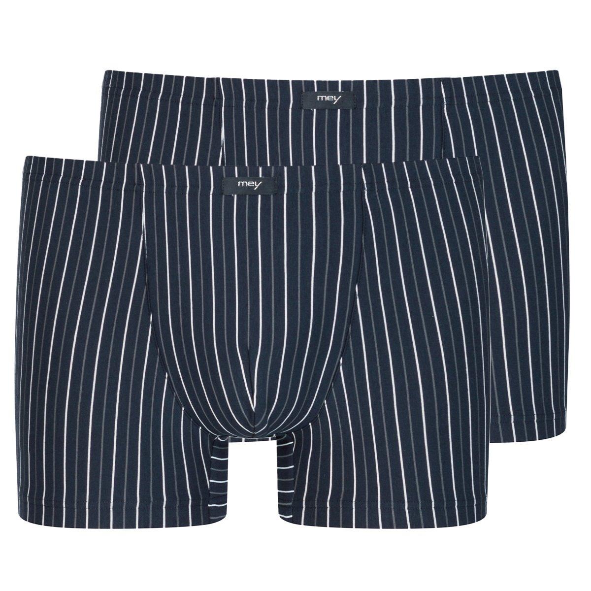 2er Pack Täby - Retro Short Pant Herren Blau L von mey