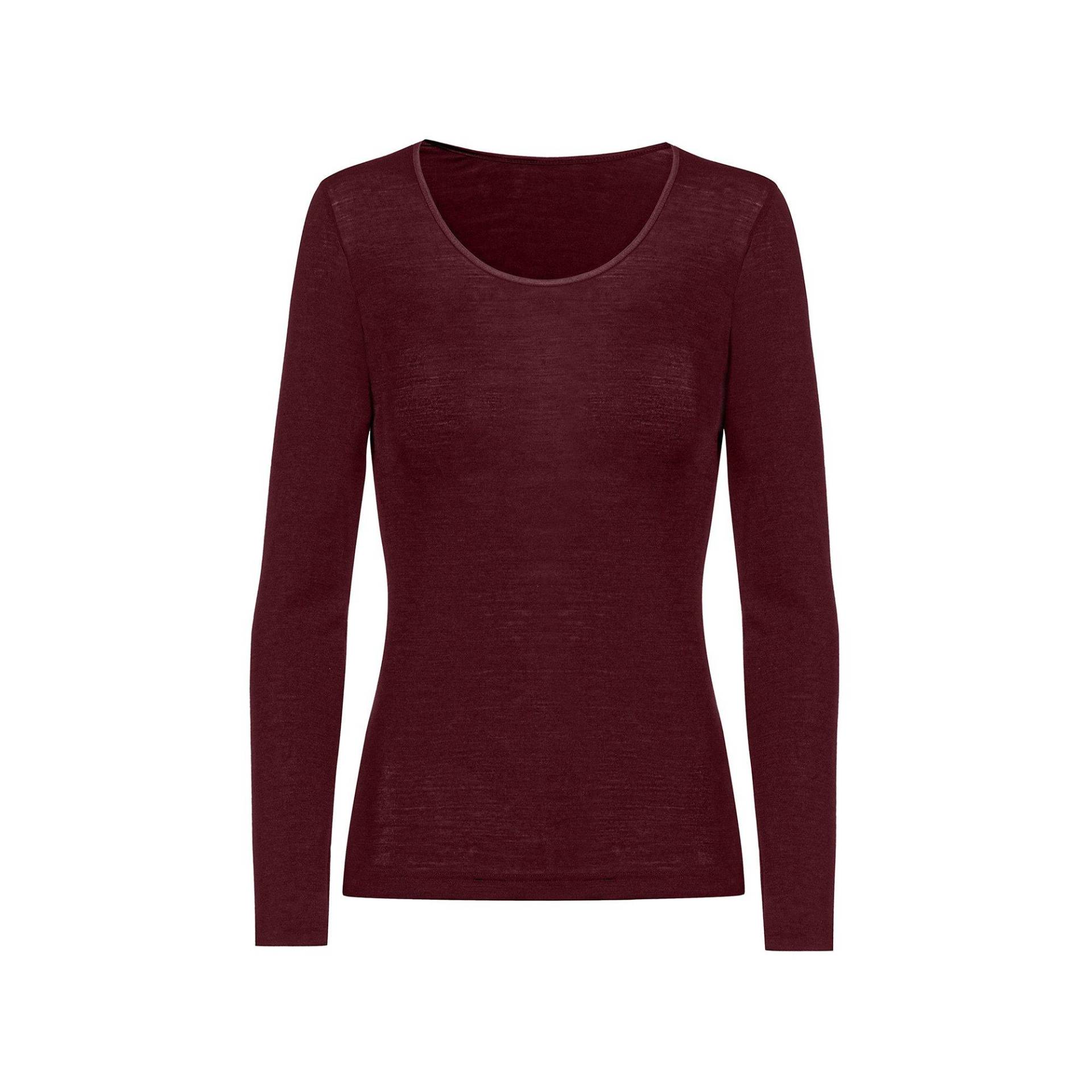 Shirt, Langarm Damen Bordeaux 40 von mey