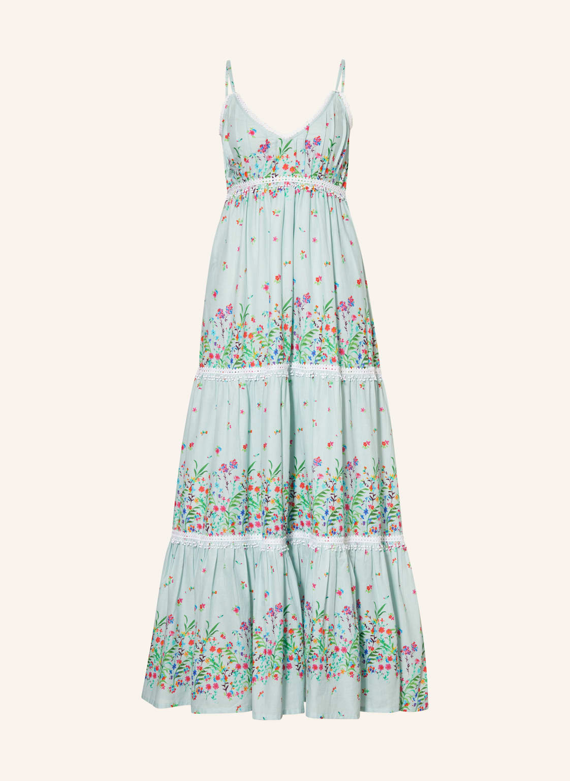 Miss Goodlife Kleid Little Flowers gruen von miss goodlife