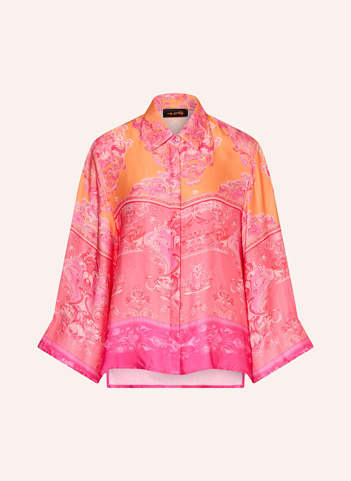 Miss Goodlife Satinbluse orange Miss Goodlife Satinbluse orange von miss goodlife