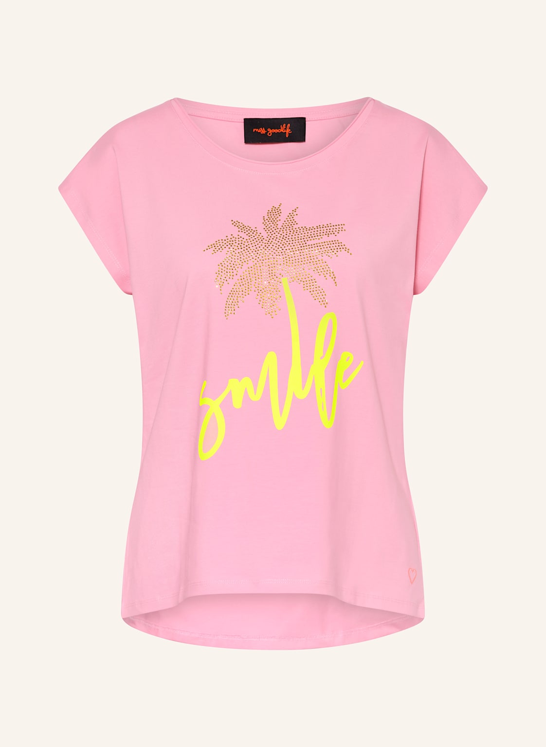 Miss Goodlife T-Shirt Mit Schmucksteinen rosa Miss Goodlife T-Shirt Mit Schmucksteinen rosa von miss goodlife