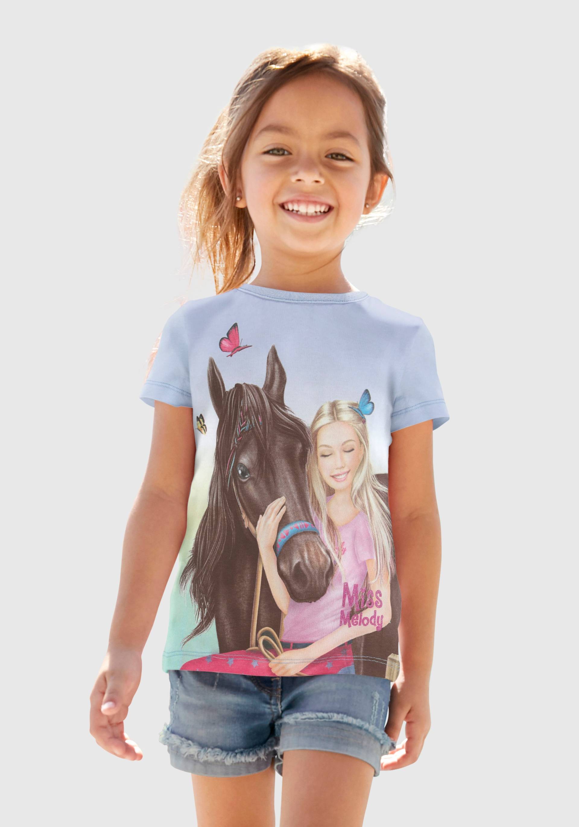 Miss Melody T-Shirt, mit schönem Pferdemotiv von miss melody