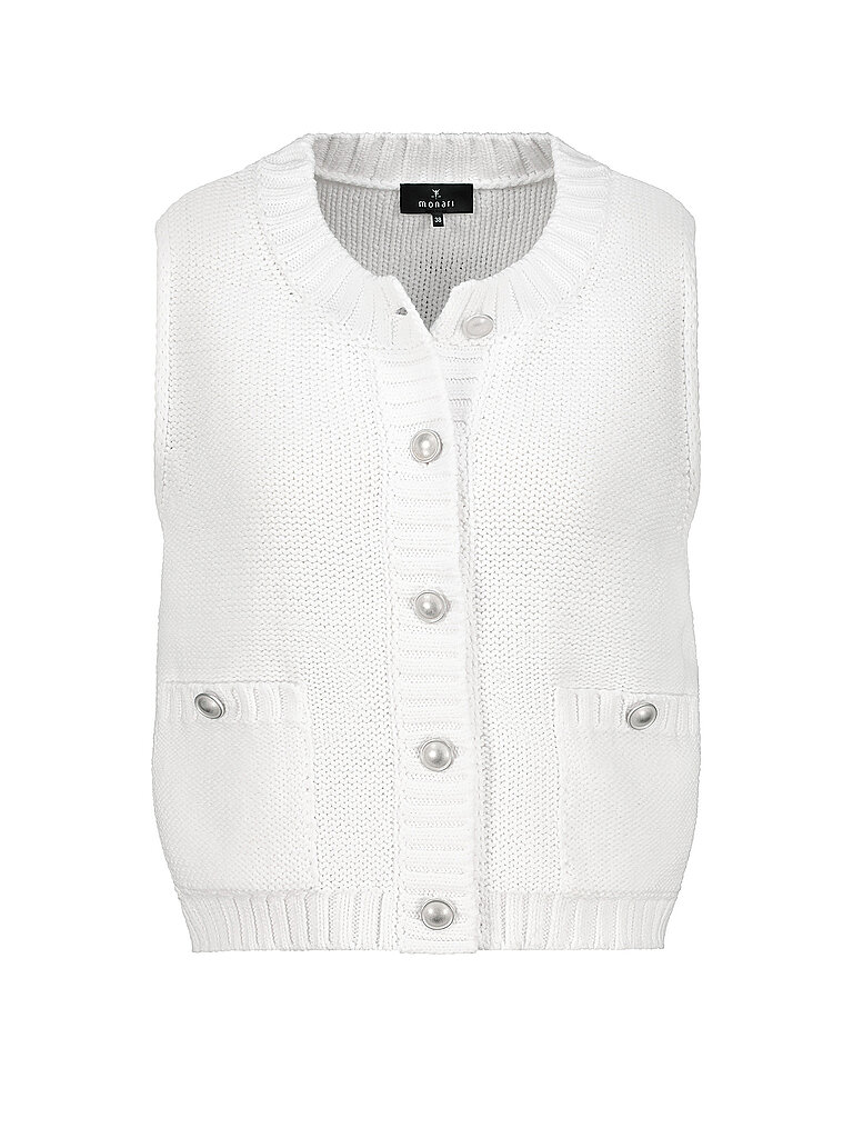 MONARI Gilet creme | 40 MONARI Gilet creme | 40 von monari