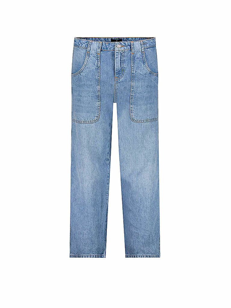 MONARI Jeans Straight Fit 7/8 blau | 44 von monari