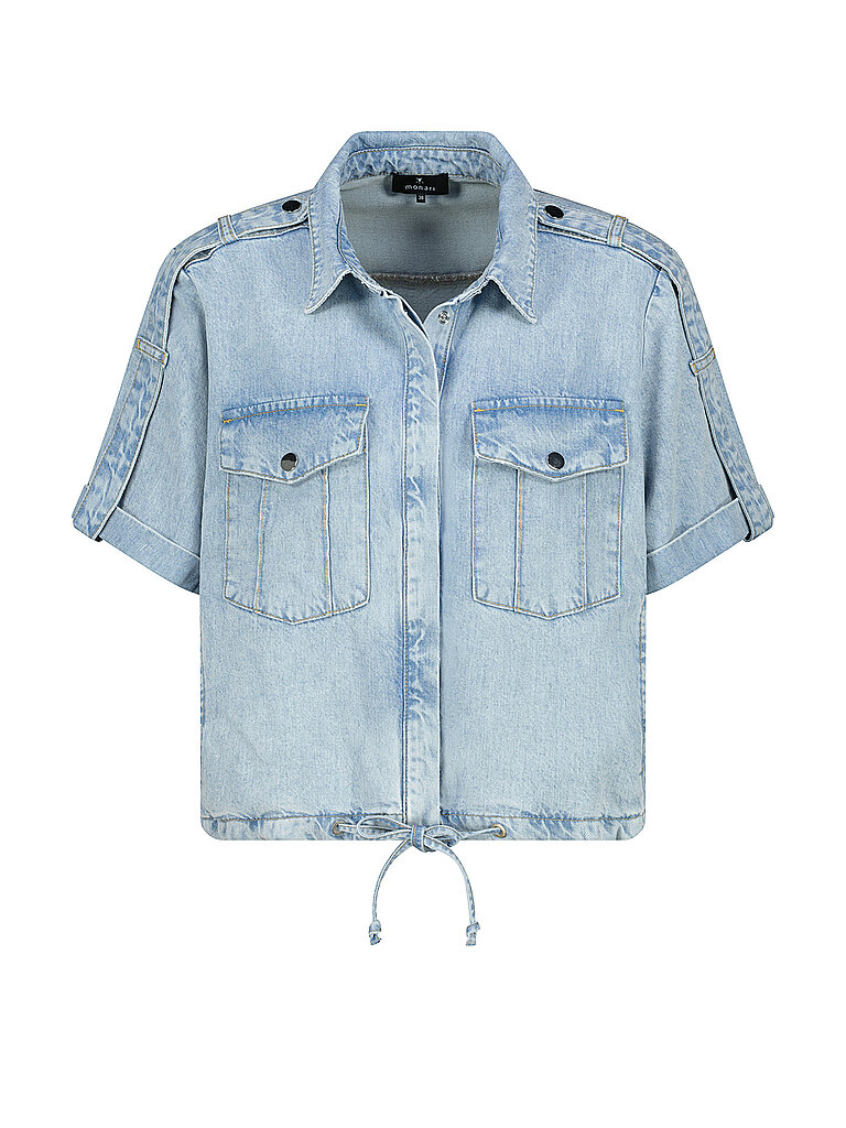 MONARI Jeansbluse BALI blau | 40 MONARI Jeansbluse BALI blau | 40 von monari