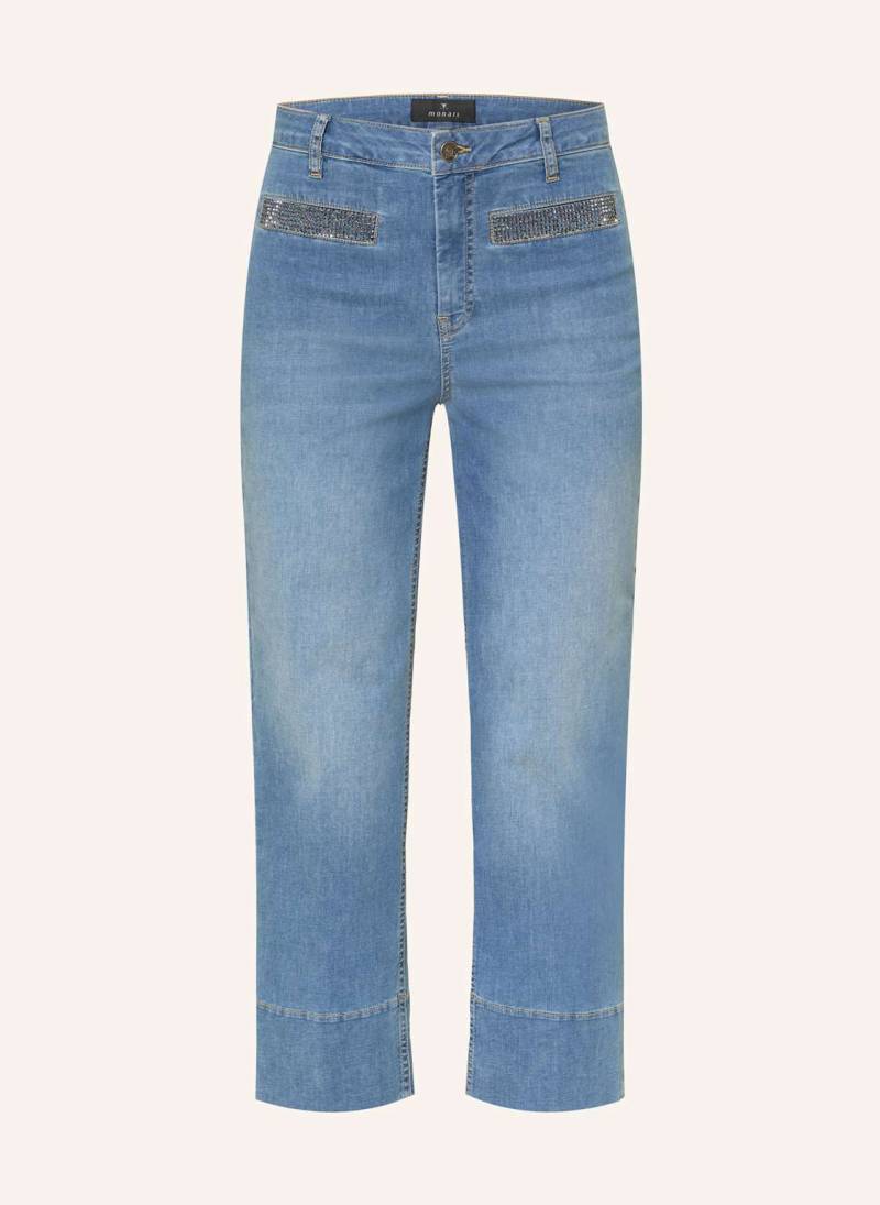 Monari 7/8-Jeans Mit Schmucksteinen blau von monari