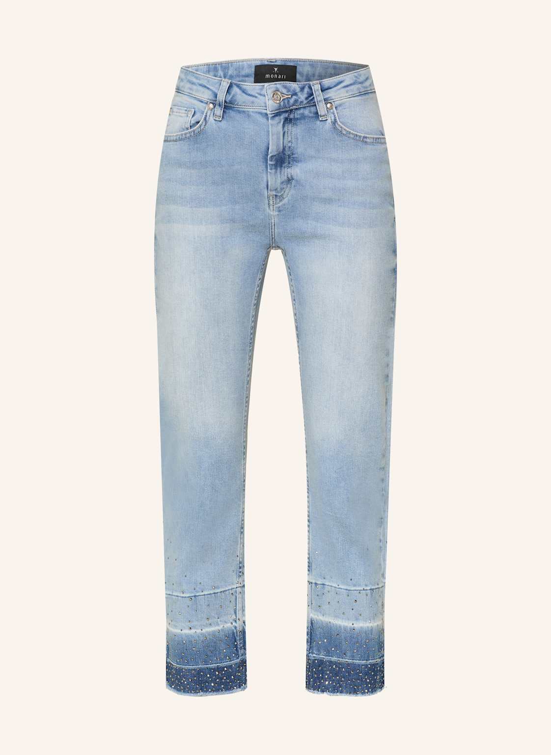 Monari 7/8-Jeans Mit Schmucksteinen blau Monari 7/8-Jeans Mit Schmucksteinen blau von monari
