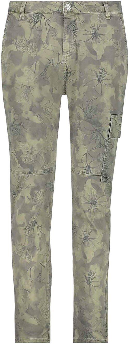 Monari Cargohose, mit Camouflage Muster allover von monari