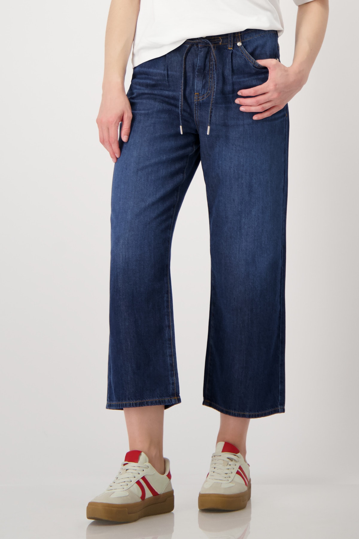 Monari Culotte »Hose Lyocell 64cm«, Mit Gürtelschlaufen Monari Culotte »Hose Lyocell 64cm«, Mit Gürtelschlaufen von monari
