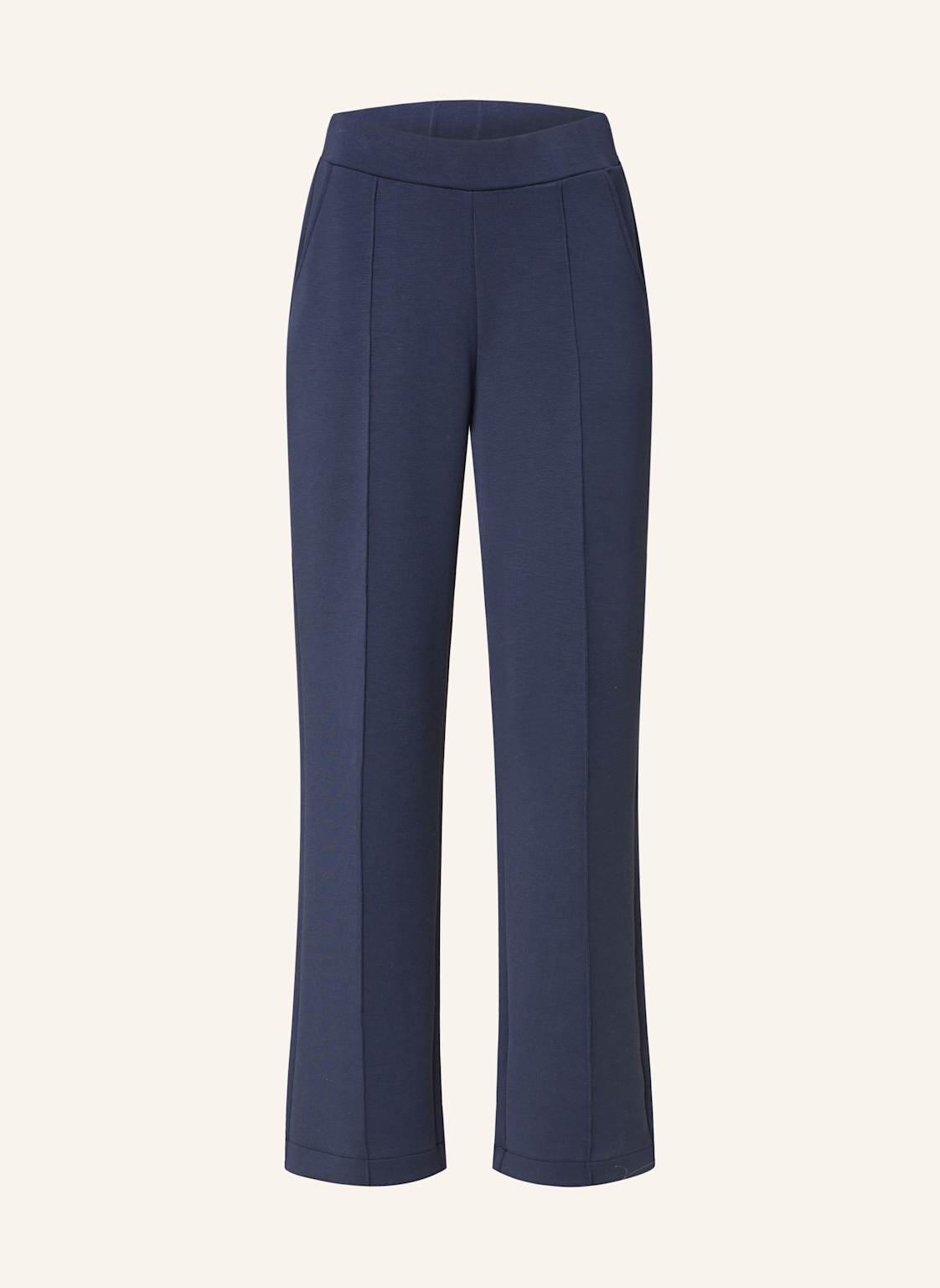 Monari Marlenehose Aus Jersey blau Monari Marlenehose Aus Jersey blau von monari