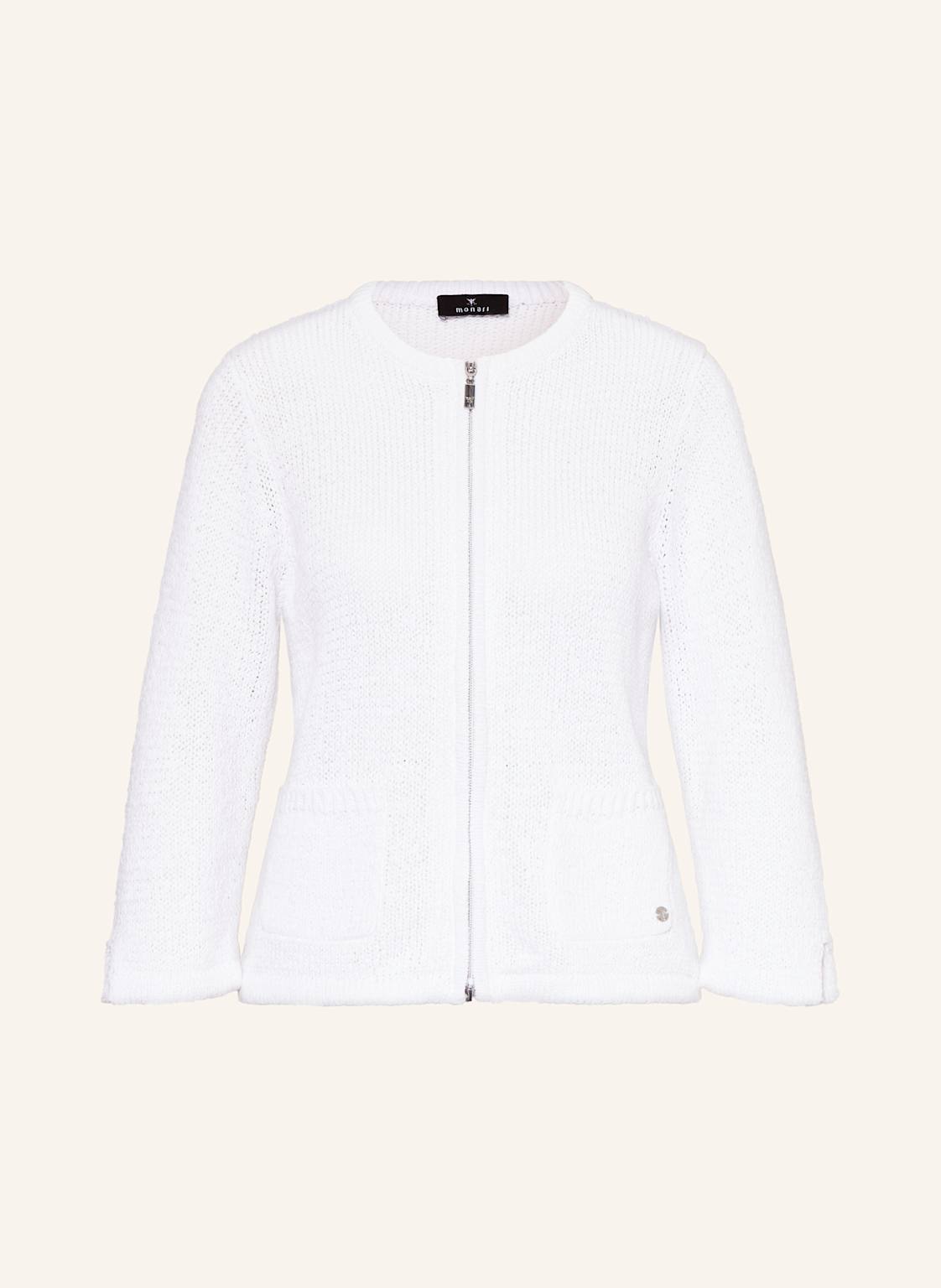 Monari Strickjacke weiss Monari Strickjacke weiss von monari
