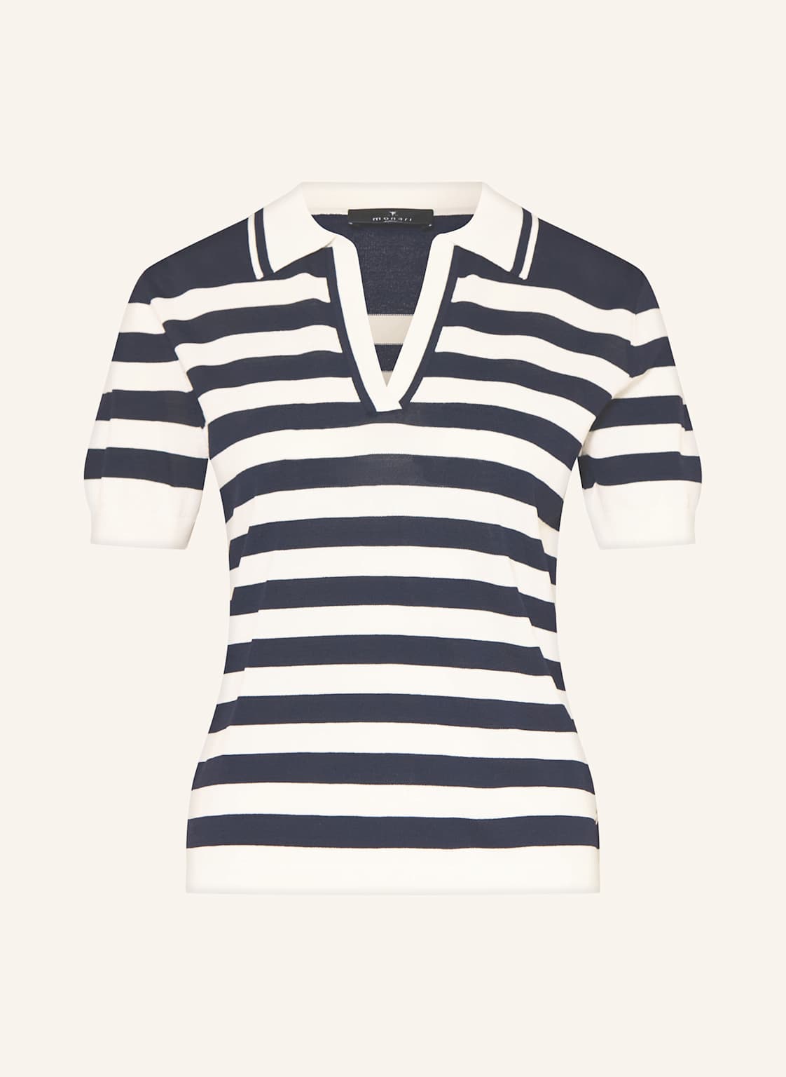 Monari Strickshirt blau Monari Strickshirt blau von monari