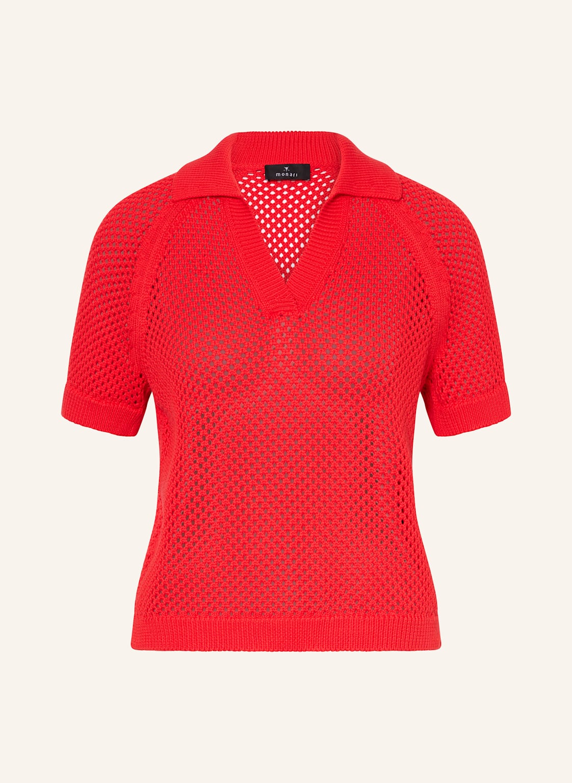 Monari Strickshirt rot von monari