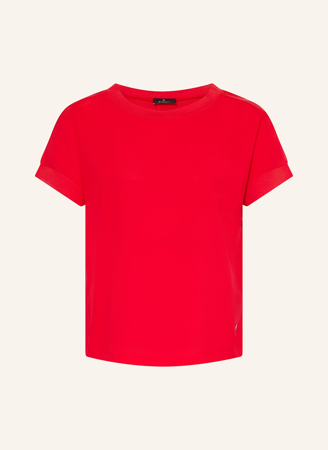 Monari T-Shirt Im Materialmix rot Monari T-Shirt Im Materialmix rot von monari