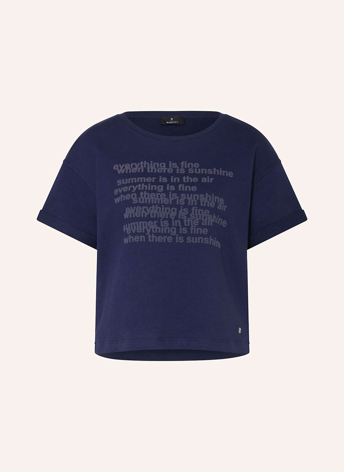 Monari T-Shirt blau Monari T-Shirt blau von monari